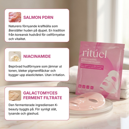 4-Set PDRN Collagen Mask